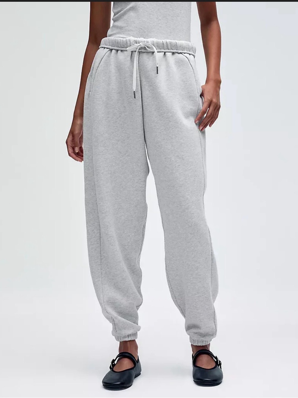 Lululemon Scuba Jogger Sweatpants Cozy Gray Oversized XS
